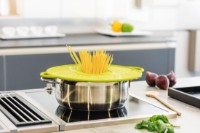 Capac Xavax Boil Over Safeguard 21 cm Green (111558) imaginea #2 — magazin online Desire.md