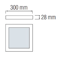 Потолочный светильник Horoz HL643L Arina-28 3000K (33497) фото №2 — интернет-магазин Desire.md