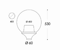 Уличный светильник Fumagalli G400 (G41B40000AYE27) фото №2 — интернет-магазин Desire.md