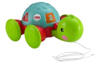 Jucarie de impins si tras Fisher Price Pull-Along Turtle (Y8652) imaginea #2 — magazin online Desire.md