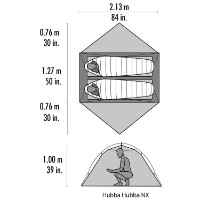 Cort MSR Hubba Hubba NX Tent V7