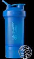 Shaker pentru nutriție sportivă BlenderBottle ProStak Tritan 650 ml Cyan/Black/Plum