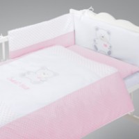 Lenjerie de pat pentru copii Albero Mio Sweet Bear Pink (C-5 H167) imaginea #2 — magazin online Desire.md