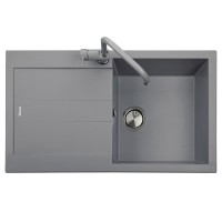 Chiuvetă de bucătărie Plados Elegance AM8610 UG98 Polar White imaginea #1 — magazin online Desire.md