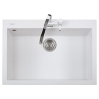 Chiuvetă de bucătărie Plados One ON7610 UG98 Polar White