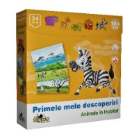 Puzzle Noriel 24 Animale in habitat (NOR1535)