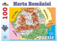Пазл Noriel 100 Harta Romaniei (NOR4674)