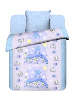 Lenjerie de pat pentru copii Василиса Print 3976/2 Teddy Rabbits