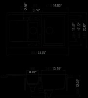 Кухонная мойка Schock Mono D-150 Puro фото №2 — интернет-магазин Desire.md
