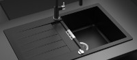 Кухонная мойка Schock Primus D-100 Nero фото №3 — интернет-магазин Desire.md