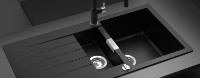 Кухонная мойка Schock Primus D-150 Nero фото №3 — интернет-магазин Desire.md