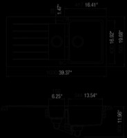 Chiuvetă de bucătărie Schock Signus D-150 Stone imaginea #2 — magazin online Desire.md