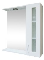 Шкаф с зеркалом Aquaplus Glassic Glass 65cm