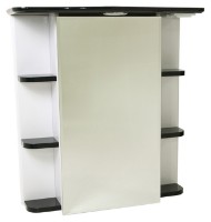 Шкаф с зеркалом Sanmaximus 700 Shelf Black