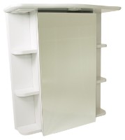 Шкаф с зеркалом Sanmaximus 700 Shelf White фото №1 — интернет-магазин Desire.md