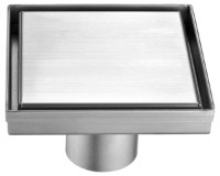 Трап для душа Kas Stainless S06 Inox 150x150x67 (21550)