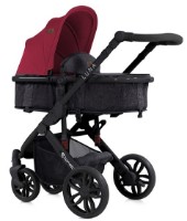 Коляска Lorelli Luna Black&Red фото №1 — интернет-магазин Desire.md
