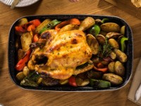 Tava de copt Delimano Stone Legend CopperLux Roaster 40x25cm imaginea #3 — magazin online Desire.md