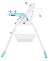 Стульчик для кормления Chipolino Regalo 2in1 Frappe (STHRE0181FR) фото №3 — интернет-магазин Desire.md