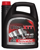 Моторное масло Chempioil Ultra XTT SAE API SN/CF 5W-40 5L