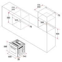 Cuptor electric Fabiano FBO-R 41 Antracit imaginea #3 — magazin online Desire.md