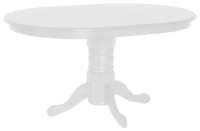 Обеденный стол раскладной Evelin Capella V White фото №2 — интернет-магазин Desire.md