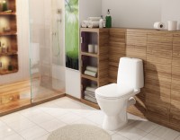 Vas WC Rosa Compact Premier Lux 90 imaginea #3 — magazin online Desire.md