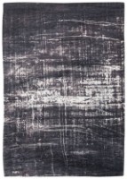 Ковёр Louis de Poortere Mad Men 8655 White on black 1.70x2.40m