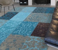 Covor Louis de Poortere Vintage 8105 Turquoise 1.40x2.00m imaginea #3 — magazin online Desire.md