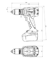 Mașină de înșurubat Metabo BS 18 LTX Impuls (602191500) imaginea #2 — magazin online Desire.md