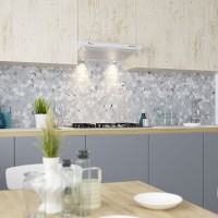 Вытяжка Tornado Bona 10 (50) LED White фото №3 — интернет-магазин Desire.md