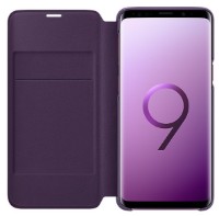 Husa de protecție Samsung Led Flip Wallet Galaxy S9 Orchide Gray imaginea #3 — magazin online Desire.md