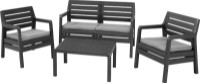 Набор садовой мебели Curver Delano S4 Graphit (237071) фото №1 — интернет-магазин Desire.md