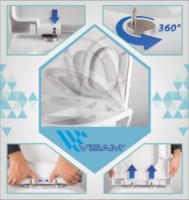 Capac de toaletă Visam Akasya Duroplast/Soft close   imaginea #3 — magazin online Desire.md