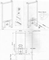 Инсталляции для биде Visam Quick (893-002) фото №2 — интернет-магазин Desire.md