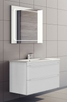 Шкаф с умывальником Martat Vesta 100 White (11881) фото №2 — интернет-магазин Desire.md