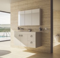 Dulap cu oglindă Martat Viola 65 White (11940) imaginea #1 — magazin online Desire.md