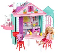 Căsuță pentru păpuși Barbie Club Chelsea Playhouse (DWJ50)