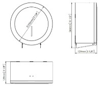Диспенсер для бумаги Mediclinics PR2783CS Satin Inox фото №2 — интернет-магазин Desire.md