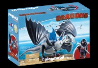 Figura Eroului Playmobil Dragons: Drago&Thunderclaw (9248)