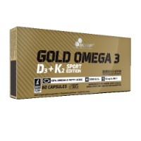 Vitamine Olimp Gold Omega 3 D3 + K2 Sport Edition 60cap