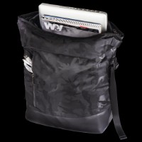 Городской рюкзак Hama Roll-Top Mission Camo Black/Camo (101824) фото №5 — интернет-магазин Desire.md