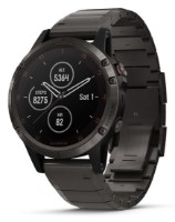 Смарт-часы Garmin fēnix 5 Plus Carbon Grey DLC Titanium Band (010-01988-03)