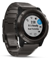 Smartwatch Garmin fēnix 5X Plus Sapphire Carbon/Grey (010-01989-05) imaginea #3 — magazin online Desire.md