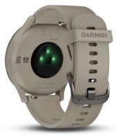 Smartwatch Garmin vívomove HR Black with Silicone Band Sandstone (010-01850-03)