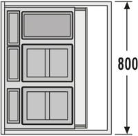 Coș de gunoi Hailo XXL XX Inset 80.6/60 (3630801) imaginea #3 — magazin online Desire.md