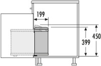 Урна Hailo AS Uno 18 stainless Steel/Black (3418101) фото №2 — интернет-магазин Desire.md