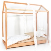 Детская кровать BabyTime MS Natural