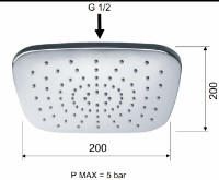 Cap de duș Remer 356AD20 imaginea #3 — magazin online Desire.md