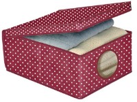 Коробка для хранения Ordinett Burgundy 50x40x25cm (36612) фото №1 — интернет-магазин Desire.md